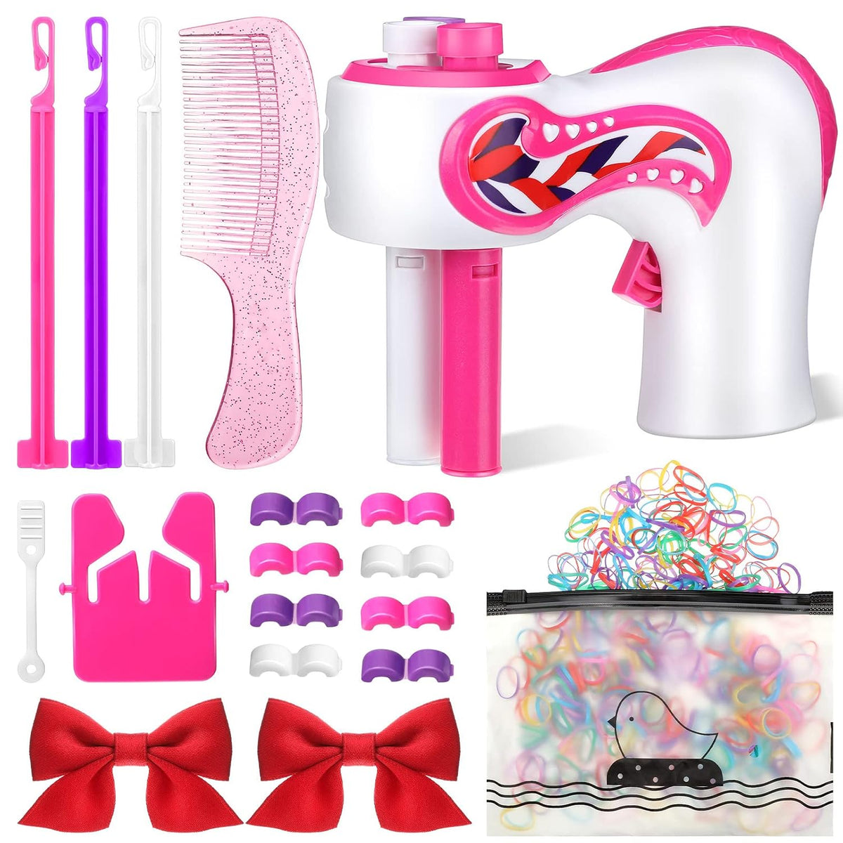 Electric Hair Braiding Machine Set – Automatic 3-Strand Tool