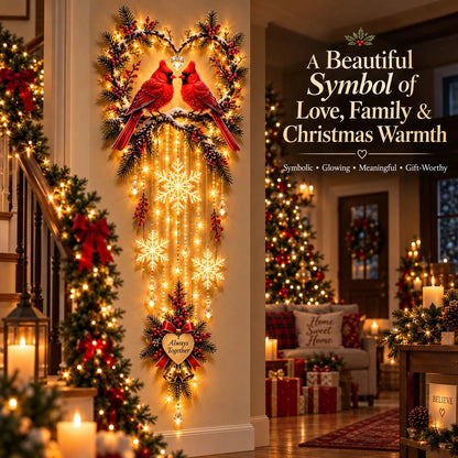 Christmas Light Wall Decor