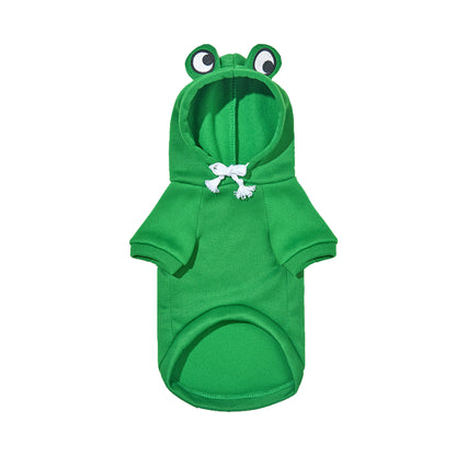 Pet Christmas Hooded Fleece Jacket