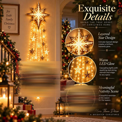 Christmas Light Wall Decor