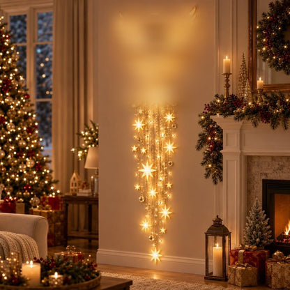 Christmas Light Wall Decor
