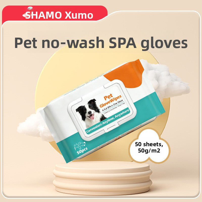 Disposable Pet Cleaning Gloves
