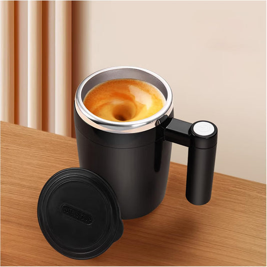 Rechargeable Self Stirring Mug – Magnetic Auto Mixer Cup