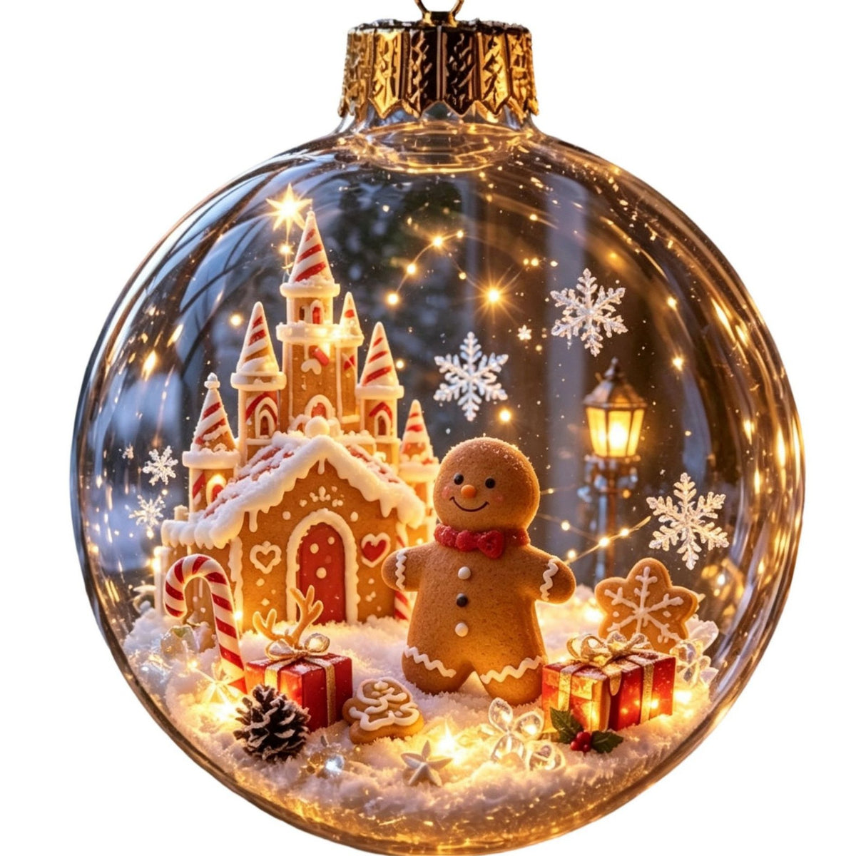 Personalized Snowman Christmas Ornament – Custom Holiday Keepsake Gift