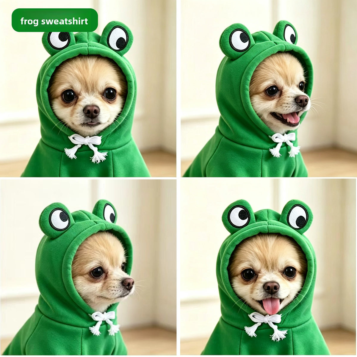 Pet Christmas Hooded Fleece Jacket