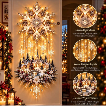 Christmas Light Wall Decor