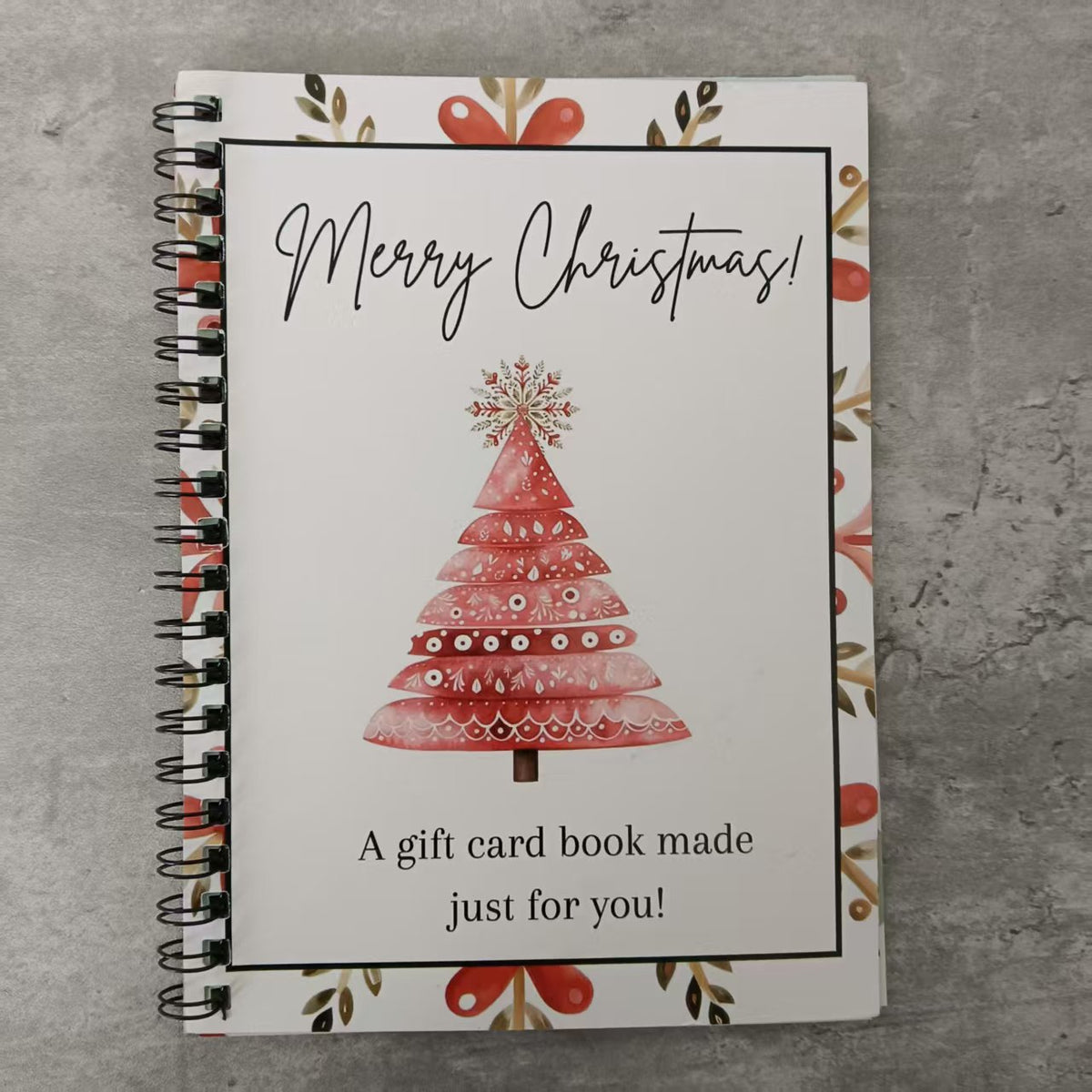 Christmas Gift Card Book Creative Christmas Gift Card Book Christmas Present