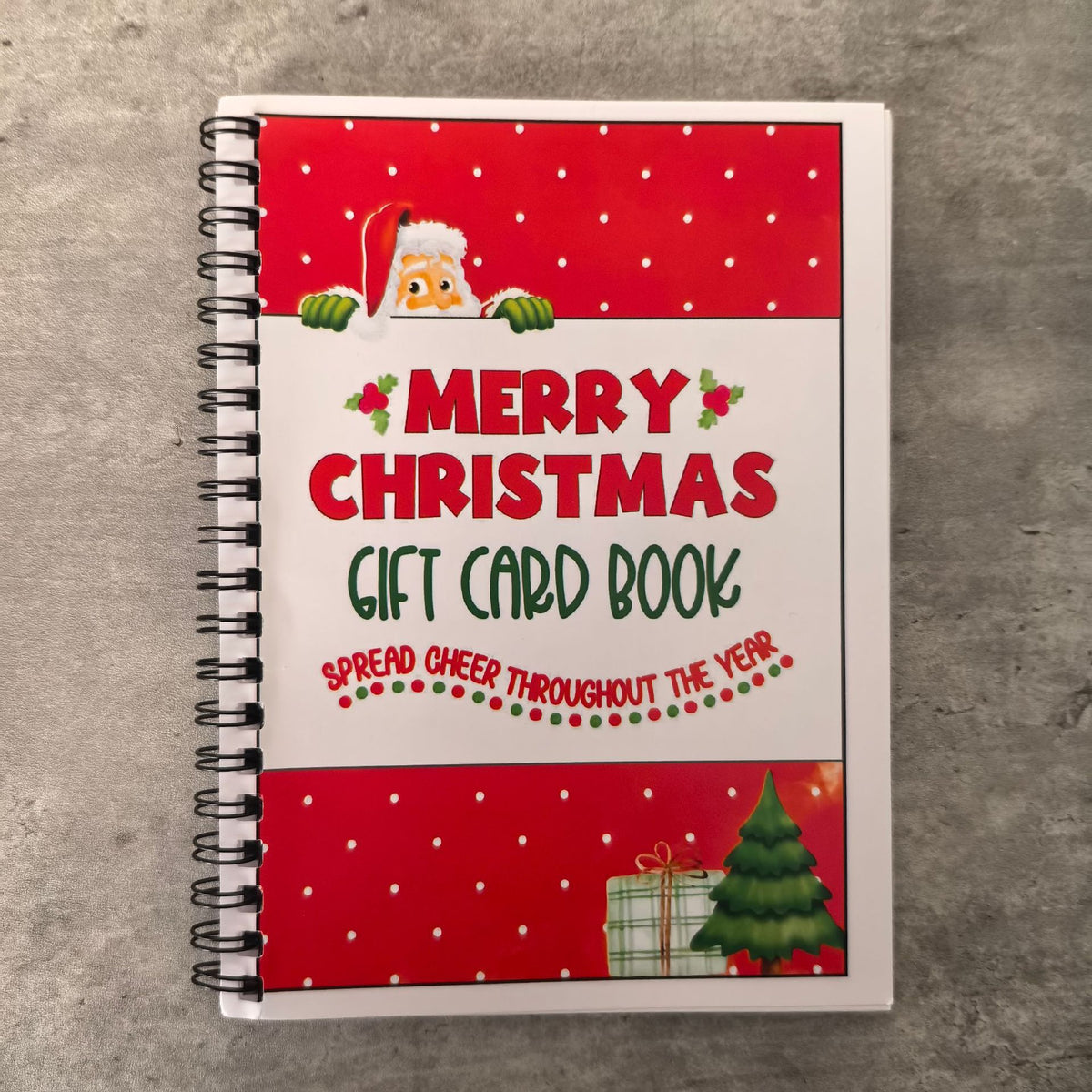 Christmas Gift Card Book Creative Christmas Gift Card Book Christmas Present